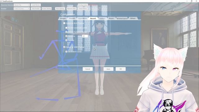 Захват Движения Для VTuber. Как Передать Движения Тела На Аватар. VTuber Motion Capture One Webcam