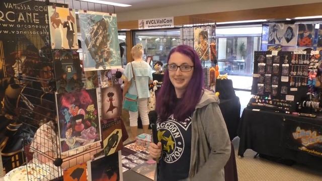 Vanessa Cohen explains comic series Arcane Eon at ValCon IV смотреть онлайн