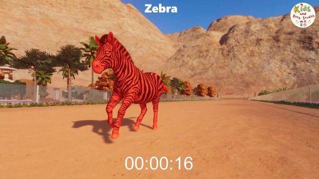 COLORFUL ZEBRA SPEED RACE IN PLANET ZOO смотреть онлайн