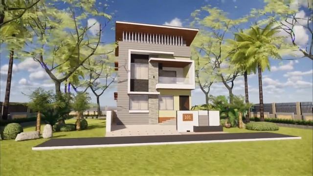Tiny Home Design 7 x 14 Meter || 25 x 45 Feet || With 4 Beds смотреть онлайн