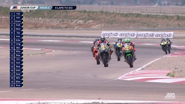 MotoAmerica Liqui Moly Junior Cup Race 2 at Utah 2018 смотреть онлайн