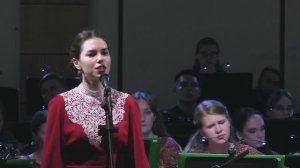 «Ах, если бы Земля умела говорить». Исп. РНО «Москва» МГИМ им. А.Г. Шнитке. Соло Екатерина Казеева.