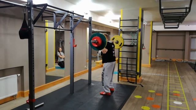Суббота 13.05.2017 толчок из за головы 150кг смотреть онлайн