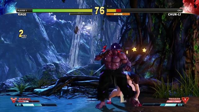 STREET FIGHTER V - Kage VS Chun-Li смотреть онлайн