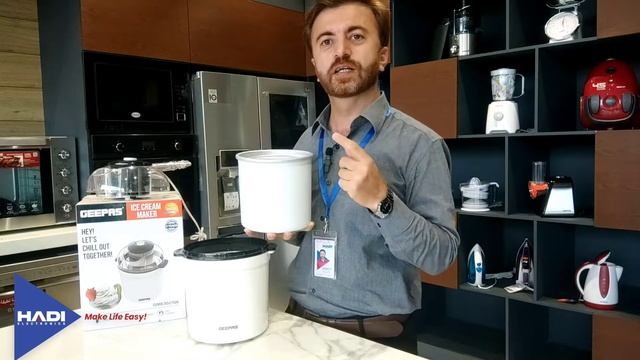 Geepas Ice-cream Maker | GIM63027UK Model | Easy and Convenient смотреть онлайн