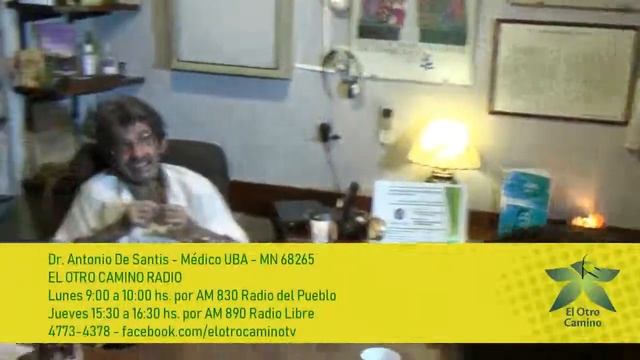 Dr. Antonio De Santis en El Otro Camino Radio con Yasmin Dipp y el equipo de ATNM смотреть онлайн