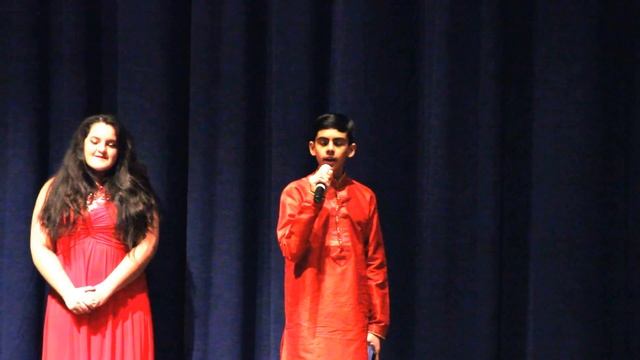 ICS 2016 - Parth singing Indian National Anthem смотреть онлайн