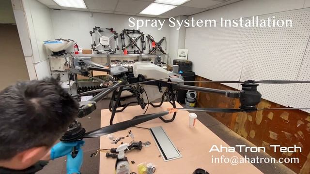 T40 Agri Drone Assembly | DJI T40 Spraying Drone | Agras T20, T40 | Drove service смотреть онлайн