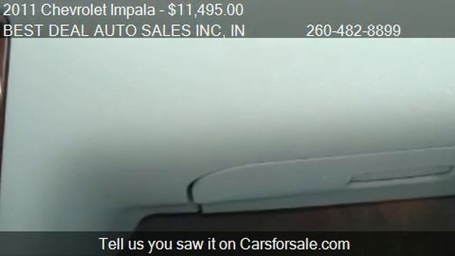 2011 Chevrolet Impala LT for sale in Fort Wayne, IN 46808 at смотреть онлайн