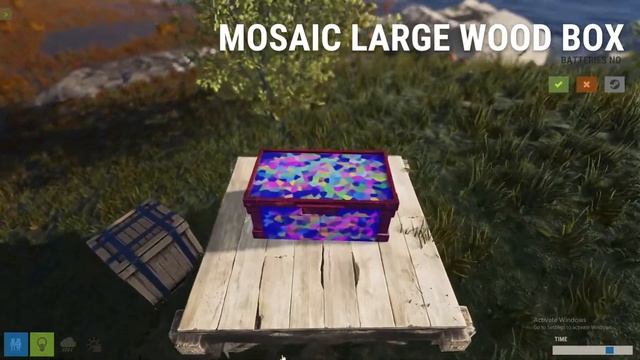 Rust Large Wood Box Mosaic Skin (Workshop) смотреть онлайн