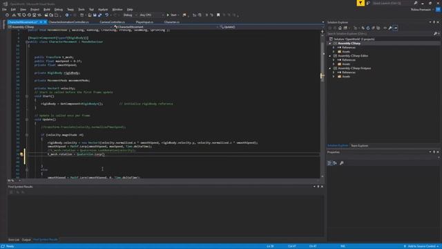Unity Open World #17 - Smooth Rotation Towards Movement Directio смотреть онлайн