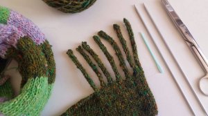 Кисти для шарфа из айкорда. Как связать ?