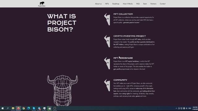 PROJECT BISON IS A NEW CRYPTO PROJECT! HIGH POTENTIAL SKYROCKET! (CRYPTO NEWS ALTCOINS TODAY 2022) смотреть онлайн