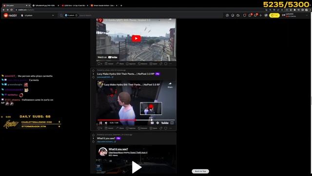 Lysium reacts to Lucy scares Hydra while robbing the bank | GTA RP NOPIXEL 3.0 смотреть онлайн