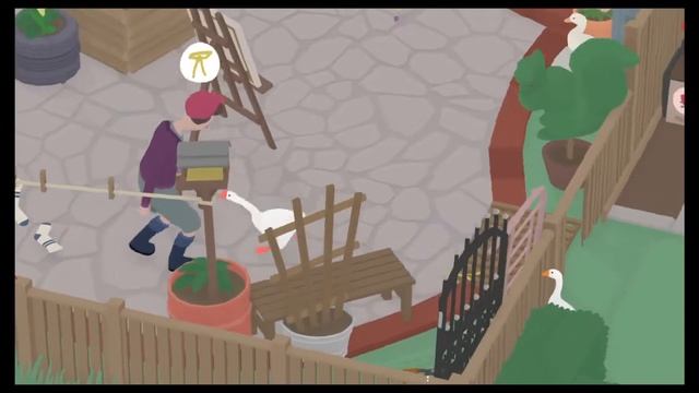 Untitled Goose Game#1 гуси пати. смотреть онлайн