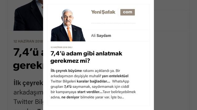 7,4’ü adam gibi anlatmak gerekmez mi? - Ali Saydam - 12.06.2018 смотреть онлайн