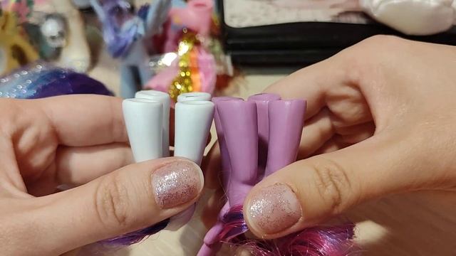 как отличить пони с люрексом Mlp млп Rainbow Power подделку от оригинала | для спора на алиэкспресс