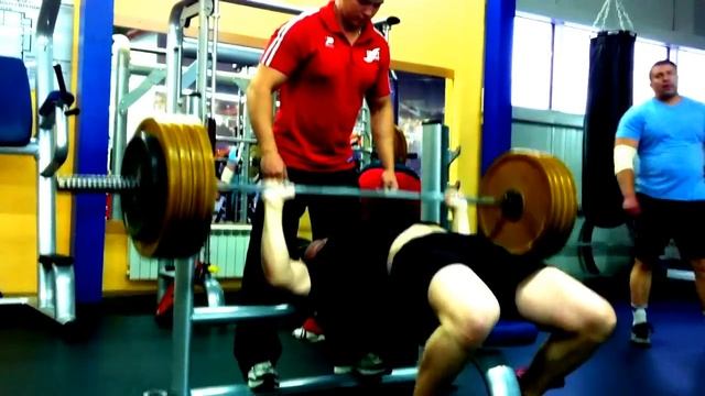 жим лёжа 160 кг / bench press 160 kg смотреть онлайн