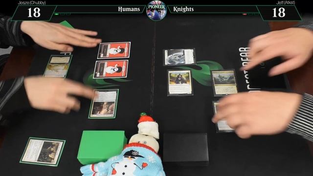 MtG Pioneer Gameplay - Humans VS Knights смотреть онлайн
