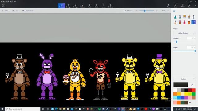 [8-Bit] The Living Tombstone - FNAF +Vocals + Sprites смотреть онлайн