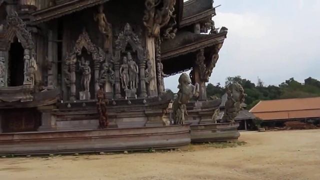 The Sanctuary of Truth, Pattaya - Woodwork - Part 2/3 смотреть онлайн