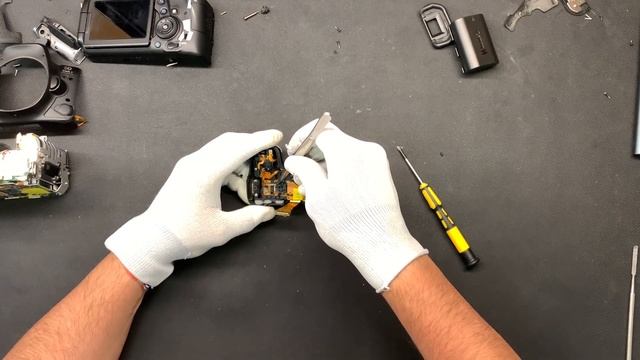 How To Repair Canon DSLR Camera 6D MARK II - Restore Front Scroller (modification)
