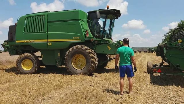 John deere w650 смотреть онлайн