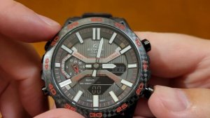 Casio Edifice ECB-2000PB-1A - omówienie funkcji [PL]