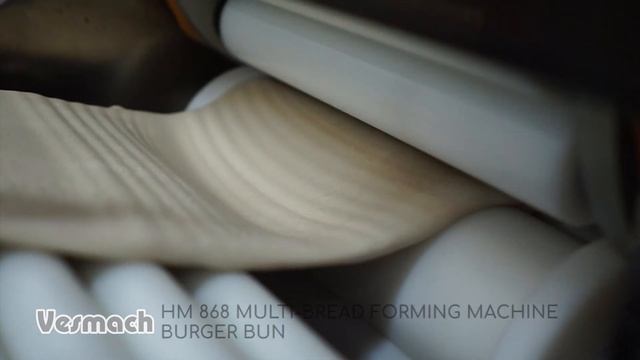 Vesmach Multi-Bread Forming Machine - Burger Bun Production смотреть онлайн