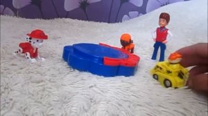 Щенячий патруль спасает свинку ПЕПУ!Paw patrol rescues a pig PEPA!
