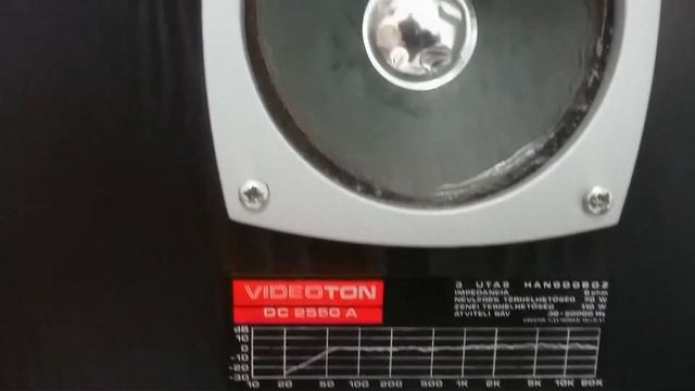 Videoton DC2550 A Teszt