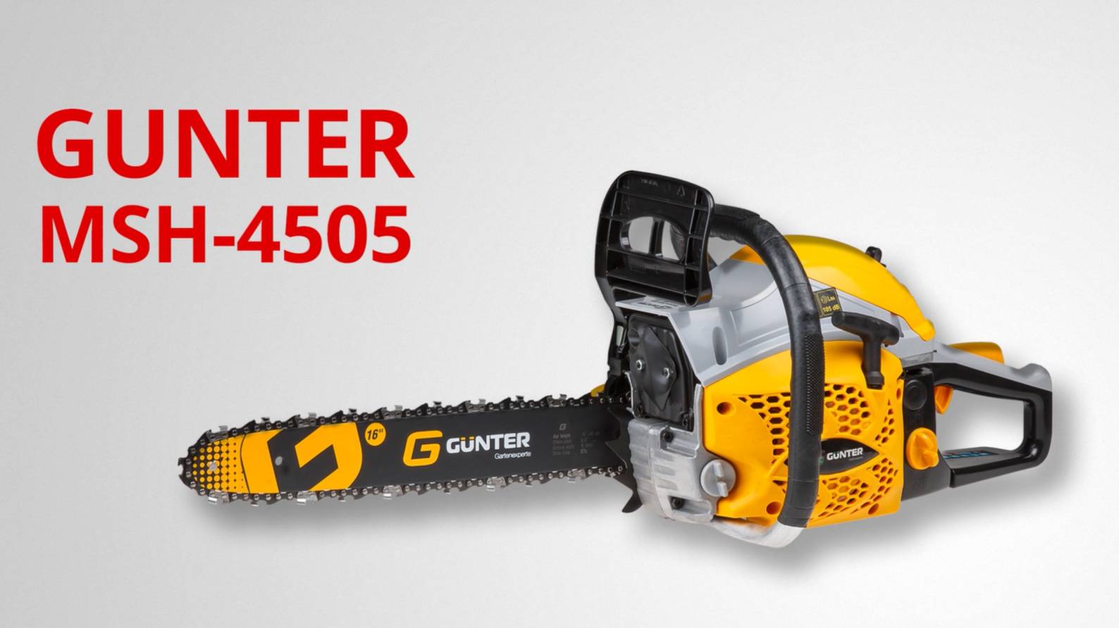 GUNTER MSH-4505 Бензопила смотреть онлайн
