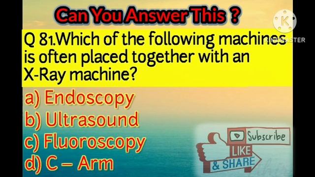 Radiology Channel # x ray machine questions #x ray mcq# Radiograper MCQ #x ray important questions смотреть онлайн