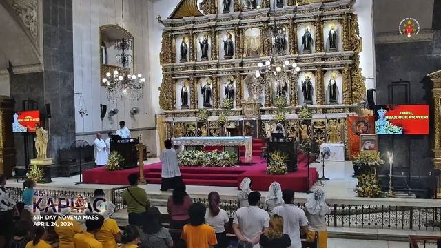 6th Day of Novena Mass | 459th Kaplag | April 24, 2024 | 5:30PM Mass смотреть онлайн