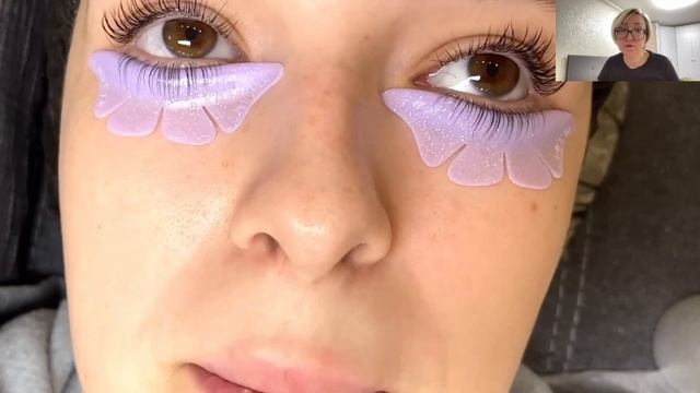 Ламинирование нижних ресниц