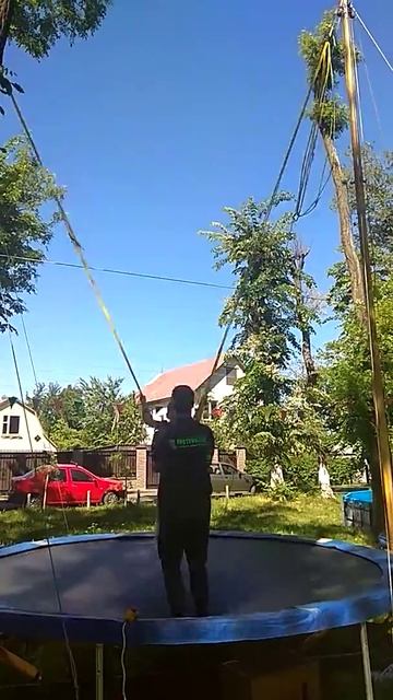 Батут на резинках смотреть онлайн