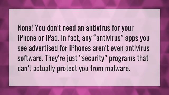 Do I need antivirus on my iPhone? смотреть онлайн