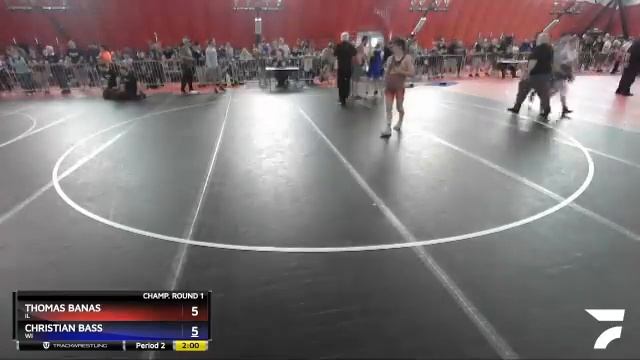125 Lbs Champ. Round 1 - Thomas Banas, IL Vs Christian Bass, WI 1deb смотреть онлайн