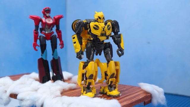 ТРАНСФОРМЕРЫ Тобот Минифорс: Шмель, Оптимус Прайм, Экскаватор, Бульдозер | Автоботы VS  Максималов