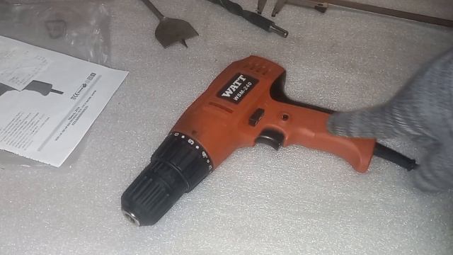 бюджетный сетевой шуруповёрт WATT смотреть онлайн