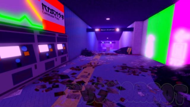 Neon District Subway Intro [test] смотреть онлайн