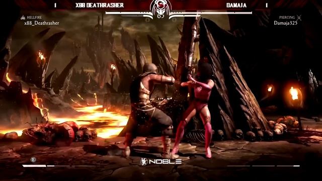 X88 DEATHRASHER VS DAMAJA - Destroyer's Resurrection: Qualifier 1 - MKX смотреть онлайн