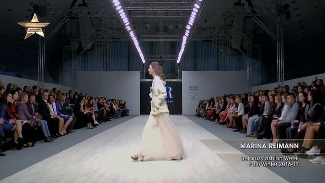 Показ - MARINA REIMANN, Belarus Fashion Week, осень-Зима 2016-17 смотреть онлайн