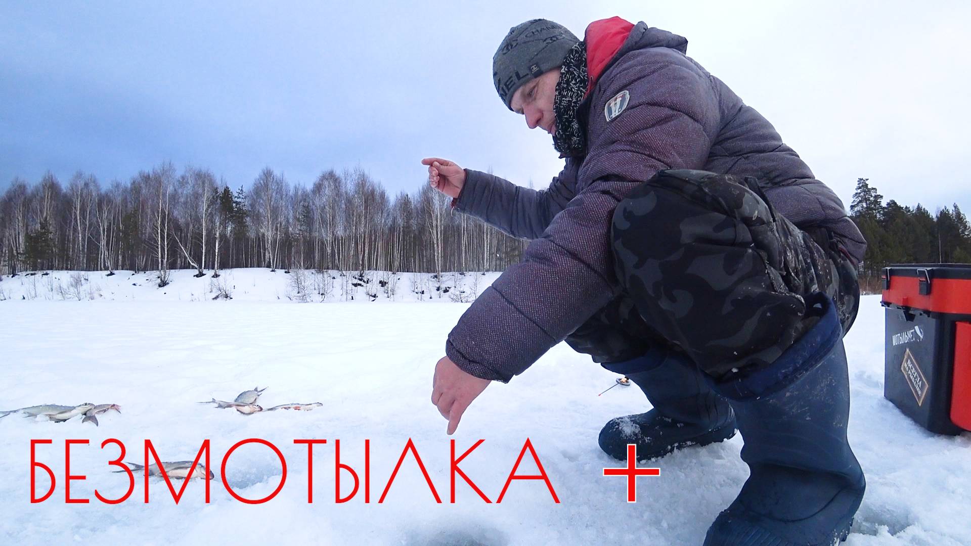 ЧУТЬ БОЛЬШЕ, ЧЕМ БЕЗМОТЫЛКА! РЫБА В КАЖДОЙ ЛУНКЕ, НУЖЕН ЛИШЬ ПОДХОД. РЫБАЛКА В ГЛУХОЗИМЬЕ смотреть онлайн