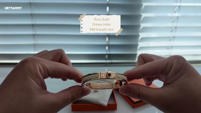 Hermès Mini Clic Kelly Bracelet Unboxing | HeyTammy смотреть онлайн