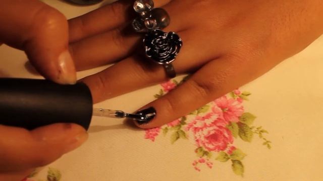 Manicure al estilo de demi lovato :D! nail art смотреть онлайн