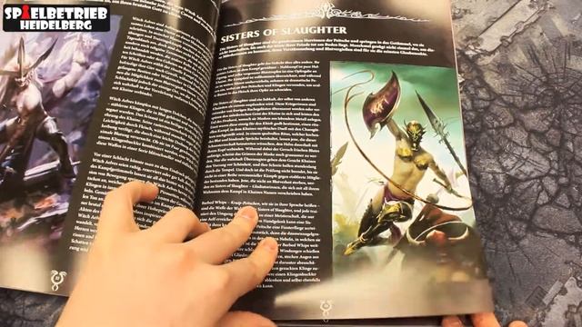 Durchgeblättert |Battletome: Daughters of Khaine |Games Workshop смотреть онлайн