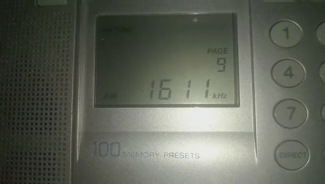 [MW DX] 1611 kHz DWNX-AM RMN Radyo Mindanao Network (Naga, Camarines Sur, PHL) 05.10.2018