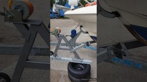 Новый усиленный кронштейн под лебедку для лодочного прицепа, с увеличенной высотой.