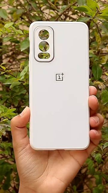 White Camera Mirror protection silicone case for Oneplus Nord 2 смотреть онлайн
